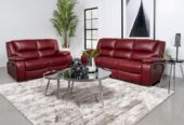 Red Reclining Living Room Set