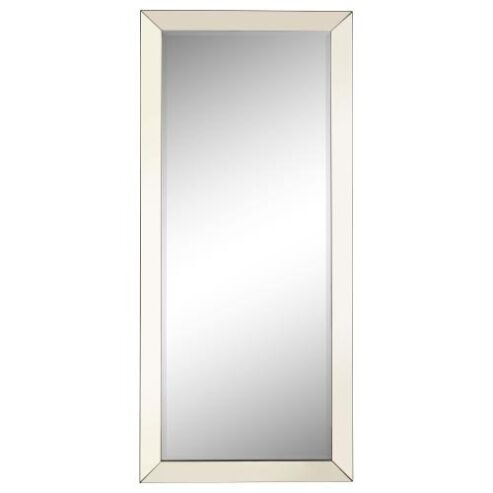 Rectangular Floor Mirror, Silver, 30″w x 70″H